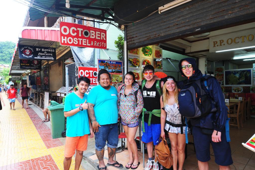 October Hostel Islas Phi Phi Exterior foto